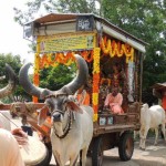 Decorated Padayatra cart