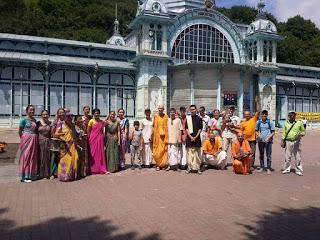 Padayatra Russia 2015, group photograph 