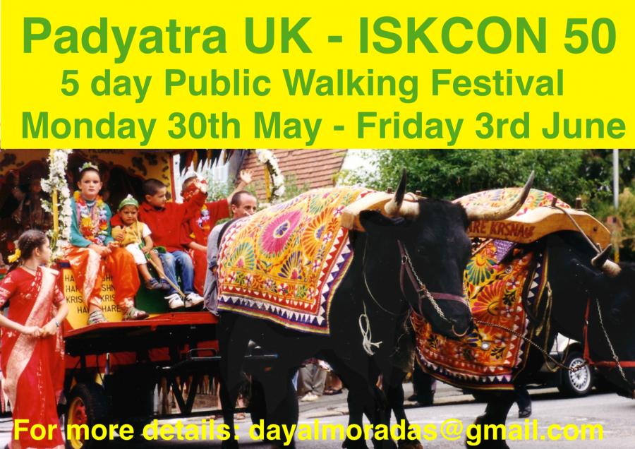 Padayatra UK official poster 